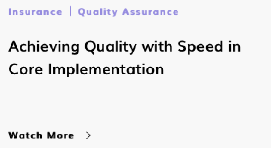 Achieving Quality with Speed in Core Implementation