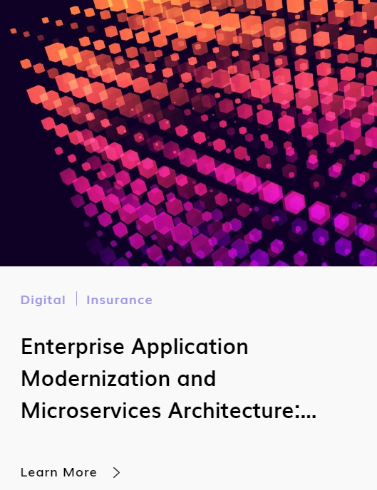 Blog: Enterprise Application Modernization and Microservices Architecture